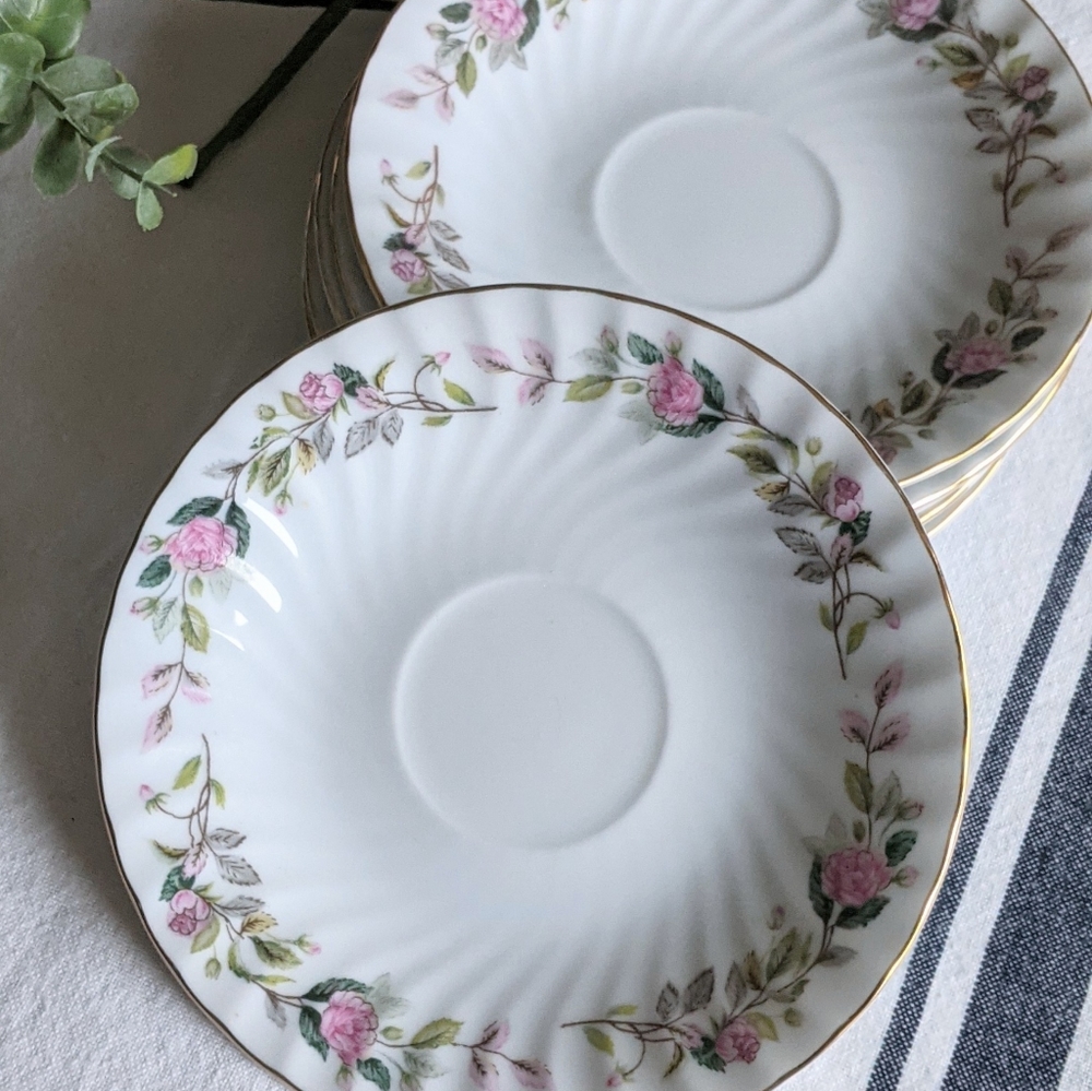Creative Rose Fine China 2345, china saucers